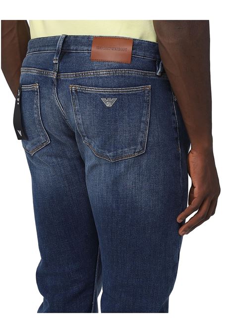Jeans Emporio Armani in denim EMPORIO ARMANI | Pantaloni | 3R1J75 1D0DZ0942